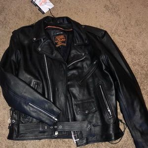 Leather jacket